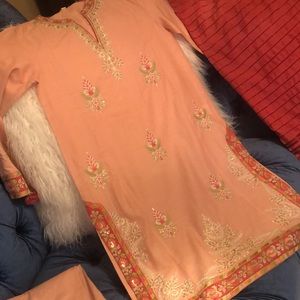 3pc embroidered small outfit